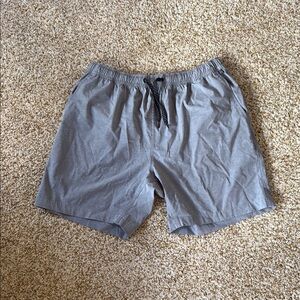 Burnside Striped Gray Shorts